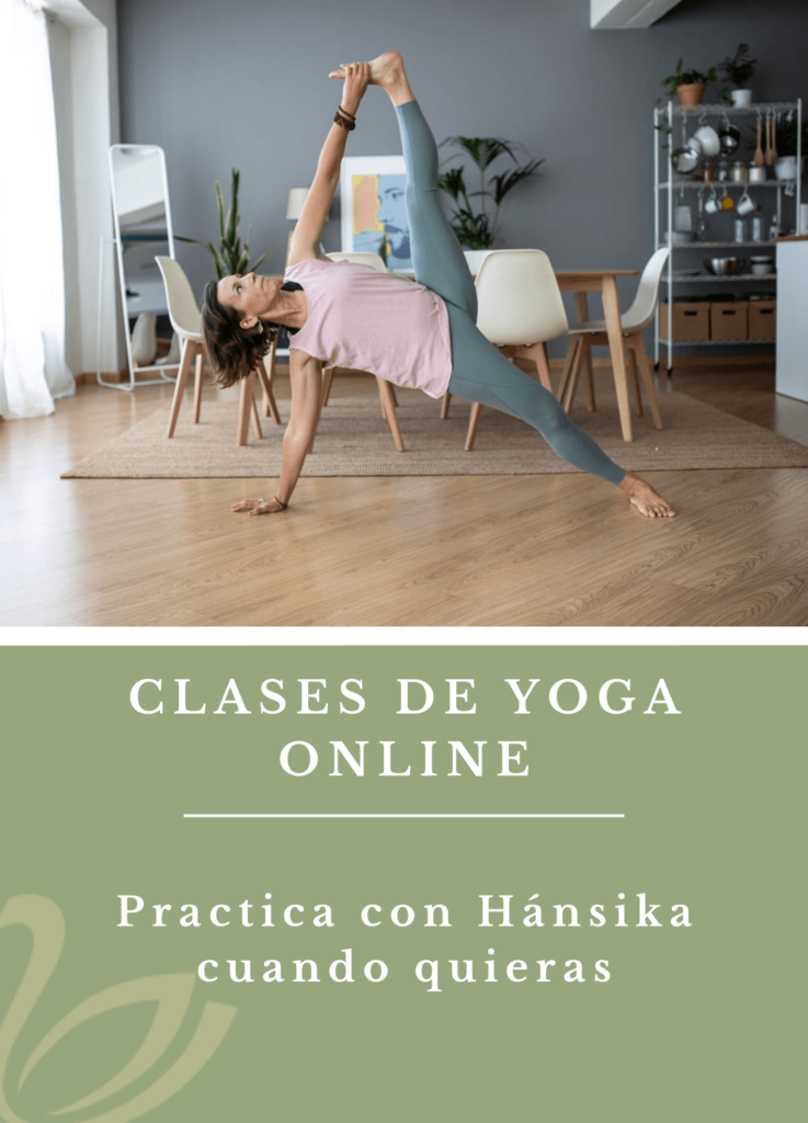 yoga online con hansika